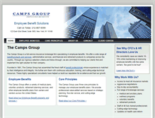 Tablet Screenshot of campsgroup.com